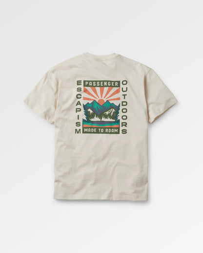 Sierra Recycled Relaxed Fit T-Shirt - Milky Marl
