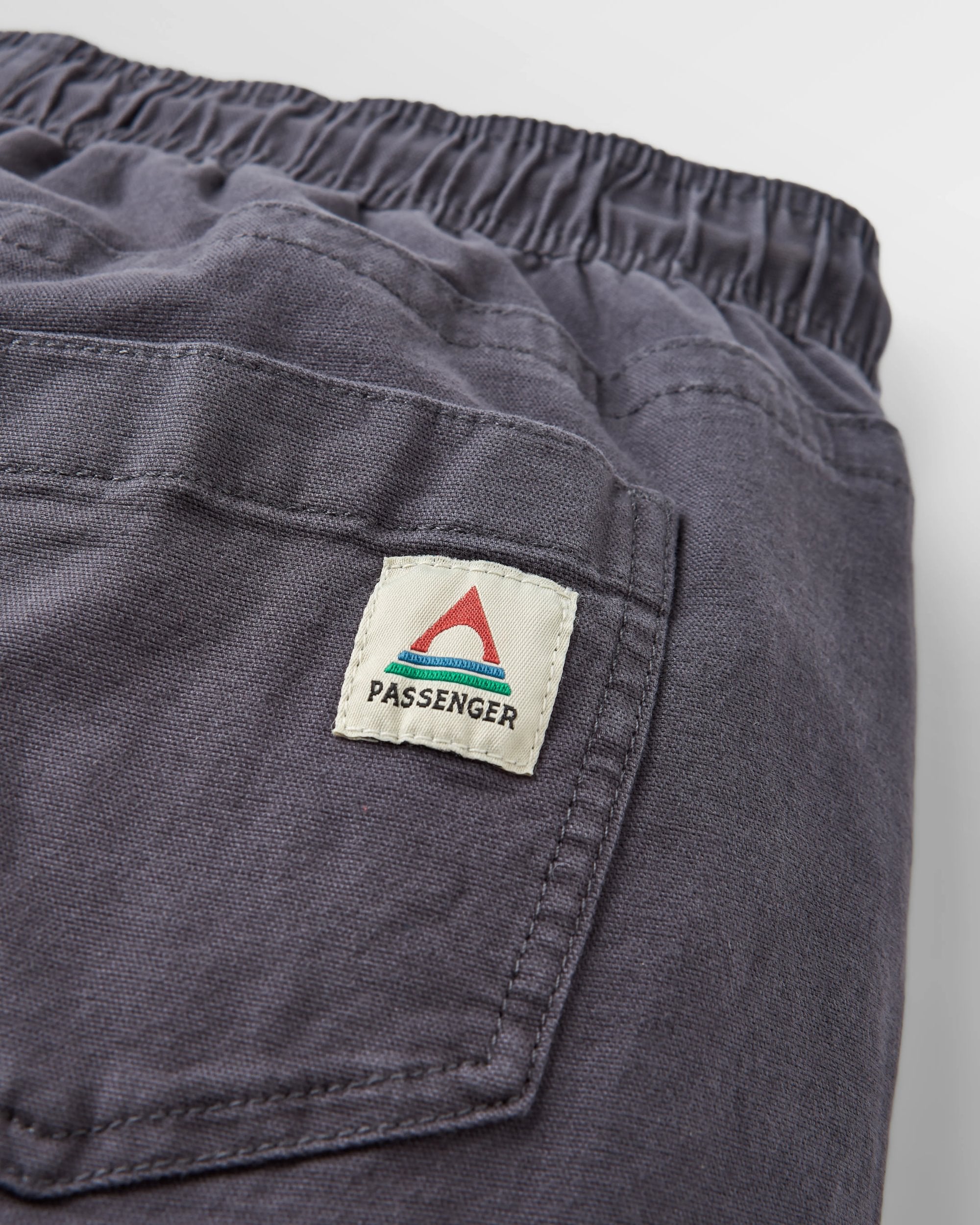 Drifter Organic Cotton Short - Charcoal - Flatlay