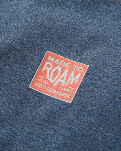 Beechey T-Shirt - Rich Navy - Flatlay