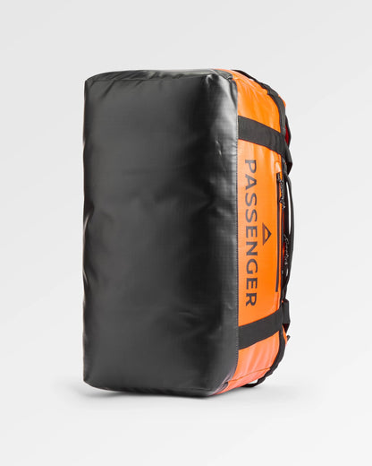 Roamer 40L Duffel Bag - Sunrise Orange - Flatlay