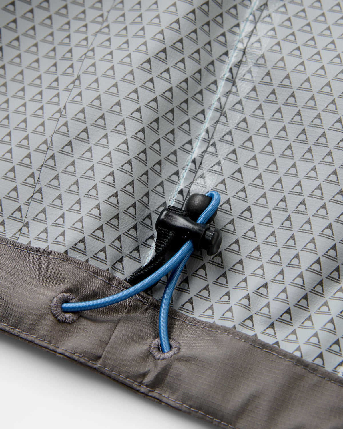 Trailscape Men's Waterproof Jacket - Deep Ocean/Slate Grey - Flatlay