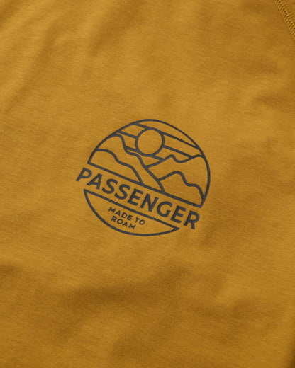 Sedona Drirelease® Active LS T-Shirt - Dusty Ochre - Flatlay