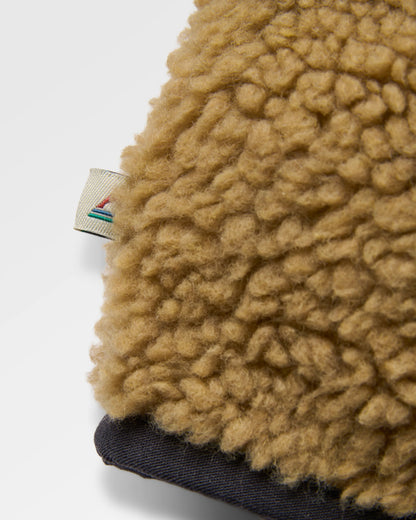 Trekker Recycled Deep-Pile Sherpa Fleece - Biscuit - Flatlay