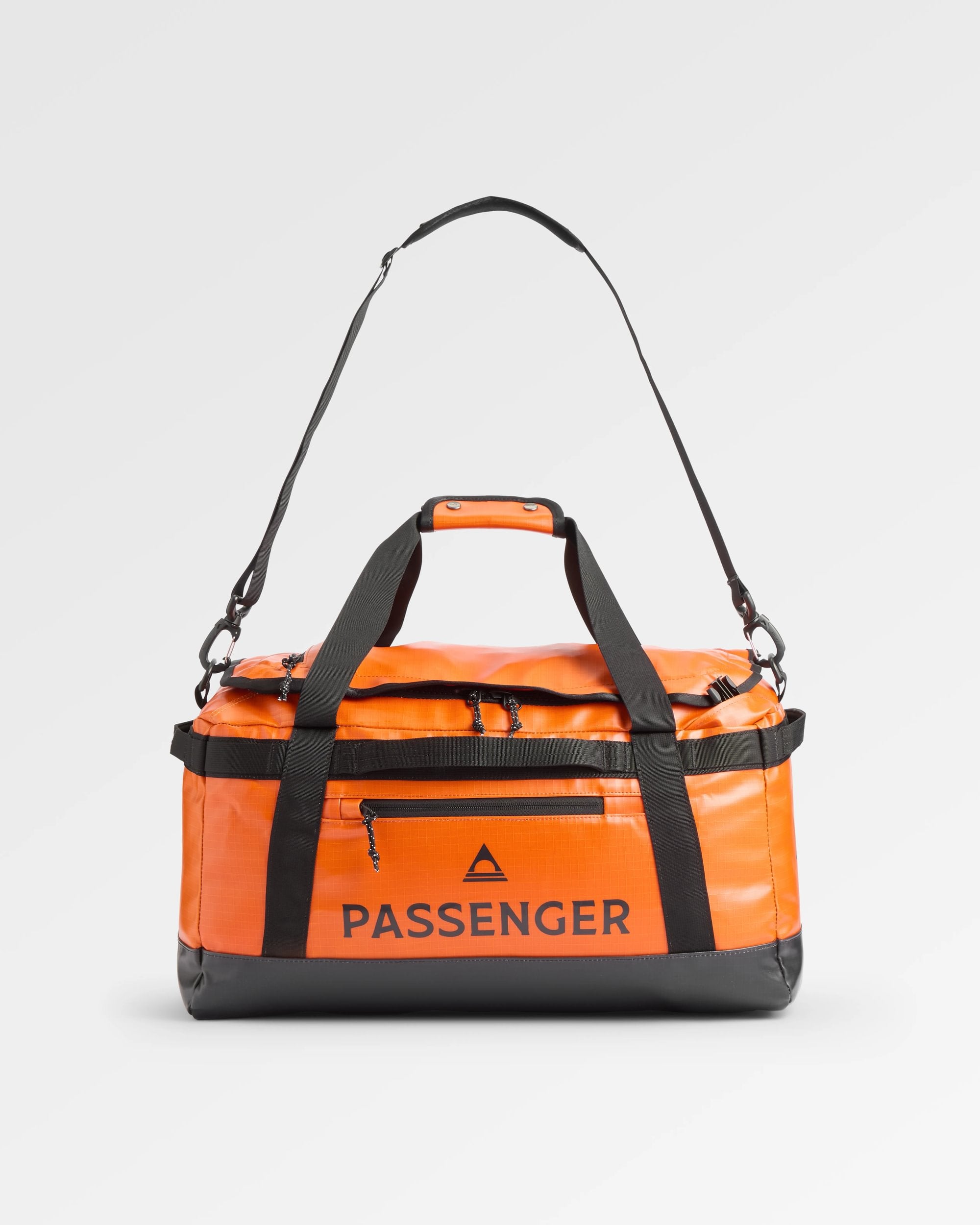 Roamer 40L Duffel Bag - Sunrise Orange - Flatlay