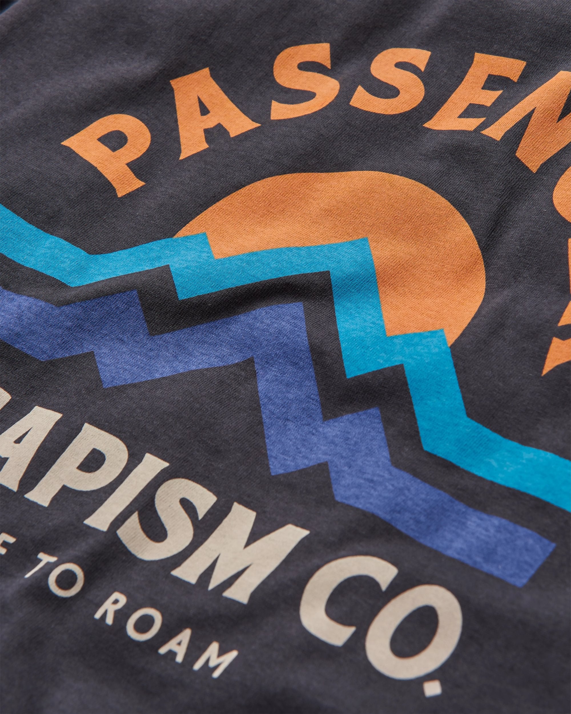 Breathe Recycled Cotton T-Shirt - Black - Flatlay