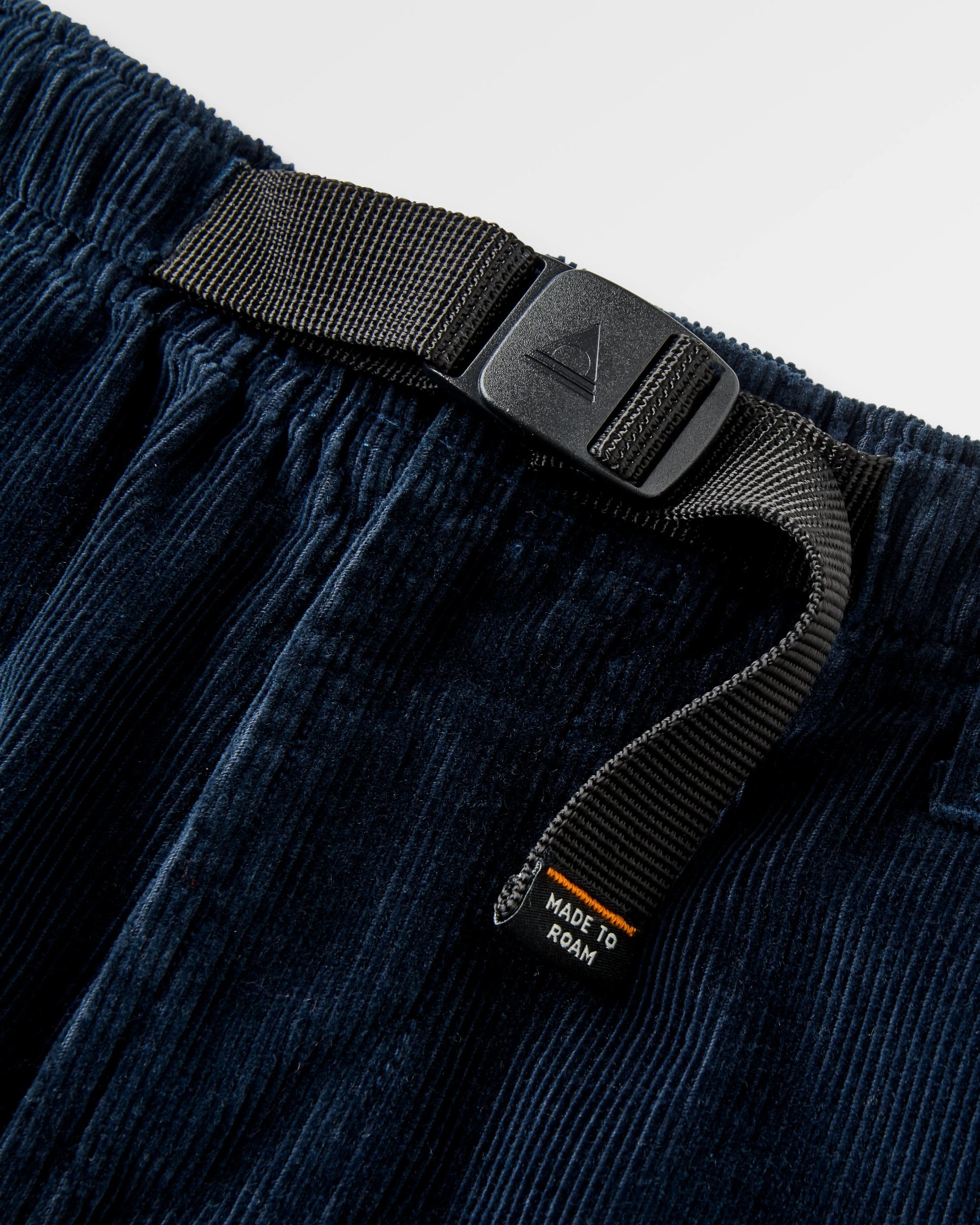 Adventurer Cord Trouser - Deep Navy - Flatlay