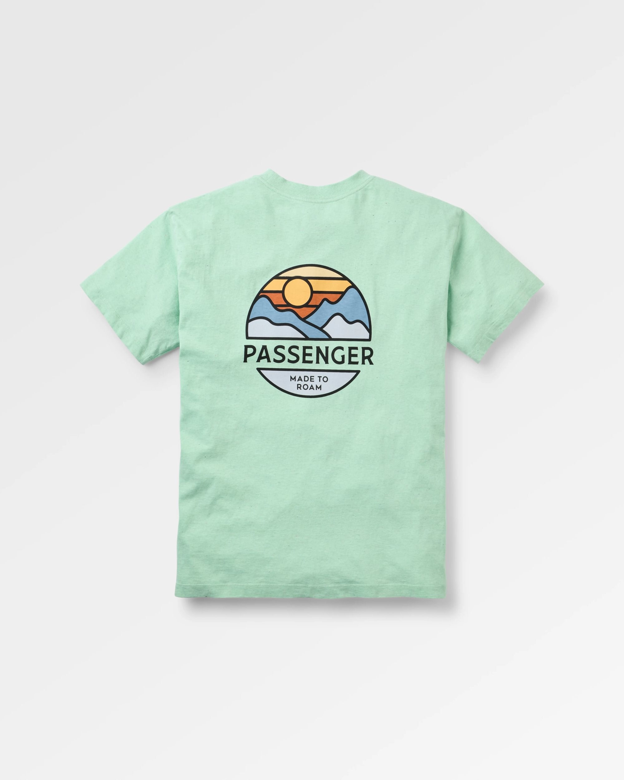 Laidback Relaxed Fit T-Shirt - Seafoam - Flatlay