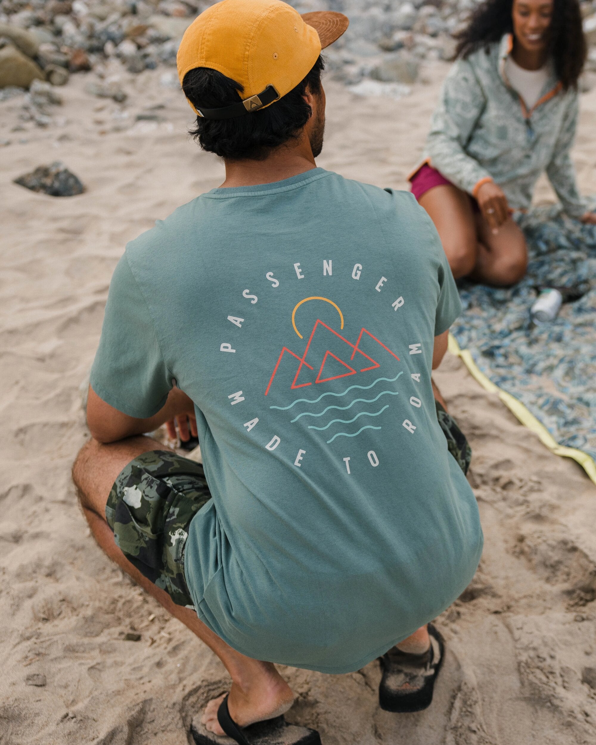 Escapism Recycled Cotton T-Shirt - Dark Forest - Lifestyle