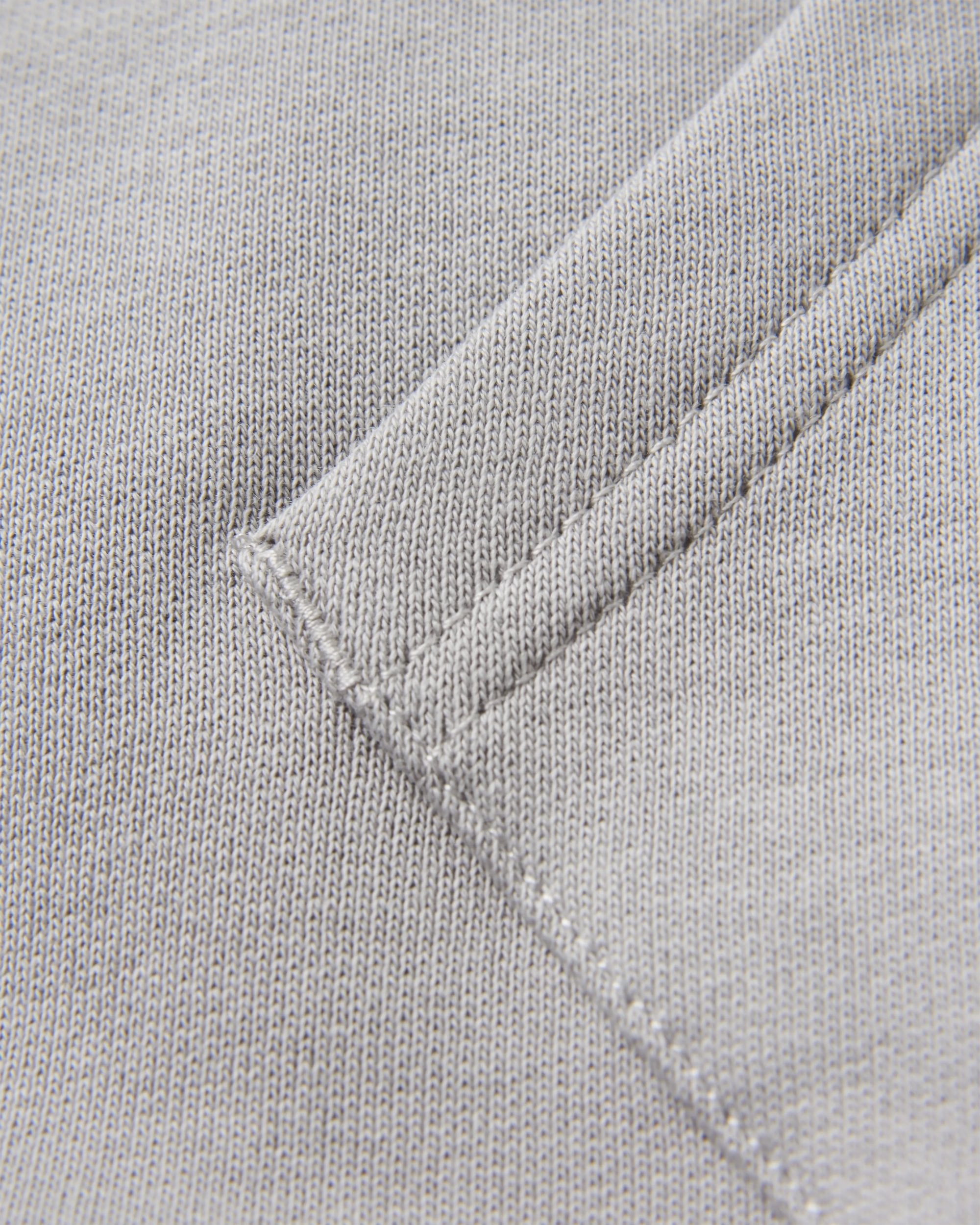 Waves & Trees Organic Cotton Hoodie - Steel Grey - Flatlay