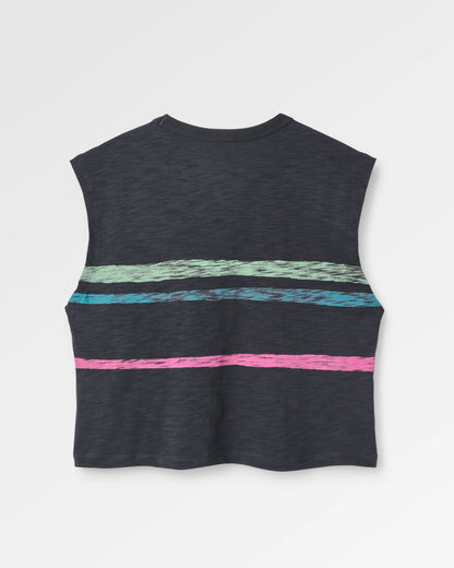 Ride and Climb Vest - Faded Black - Flatlay