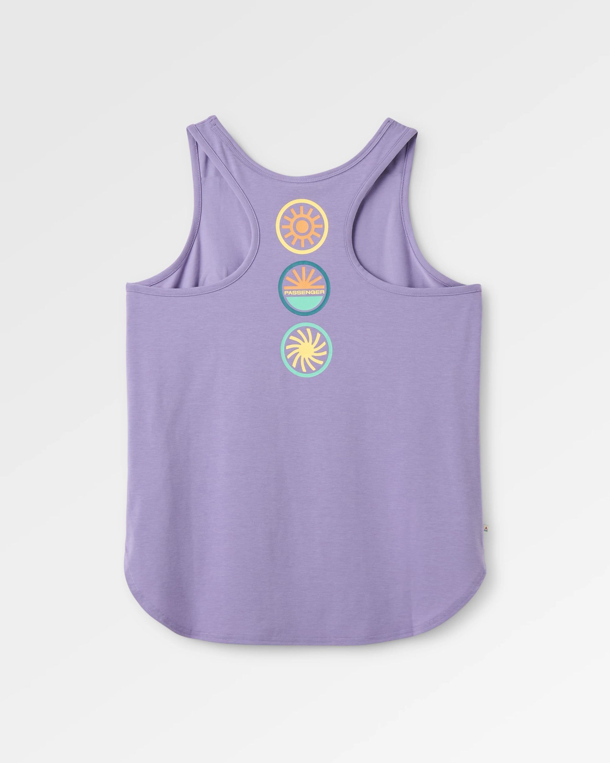 Chase The Light Active Vest - Purple Haze - Flatlay