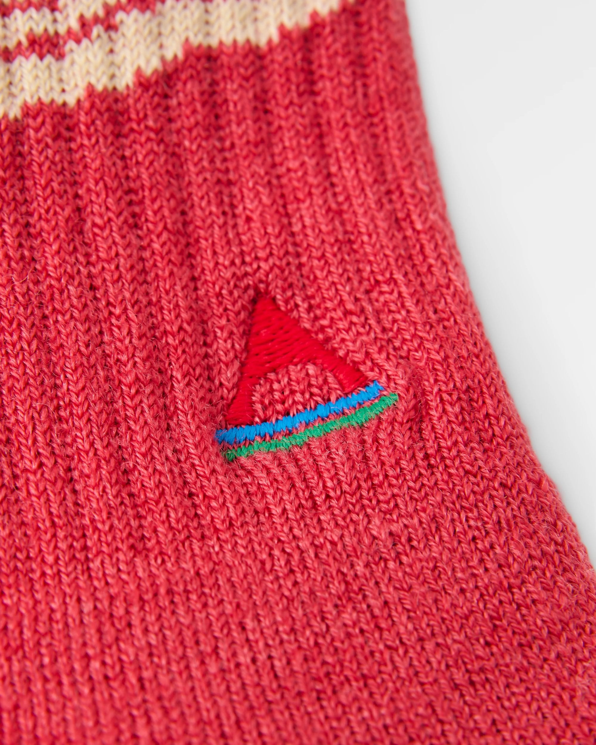 Tahola Merino Socks - Redwood - Flatlay