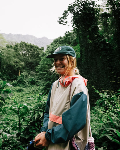 Eden Recycled Oversized Waterproof Jacket - Feather