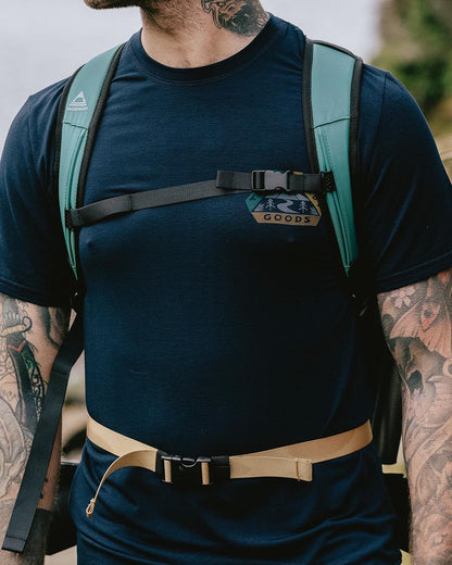 Male_Canyon Recycled 25L Backpack - Deep Sea