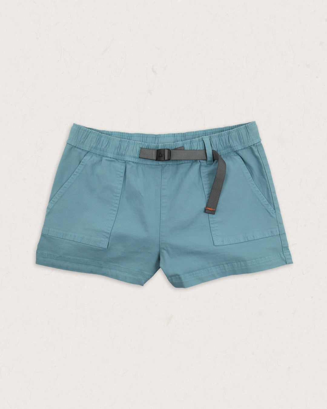 Del Sur Adjustable Waist Organic Cotton Short - Ocean Blue